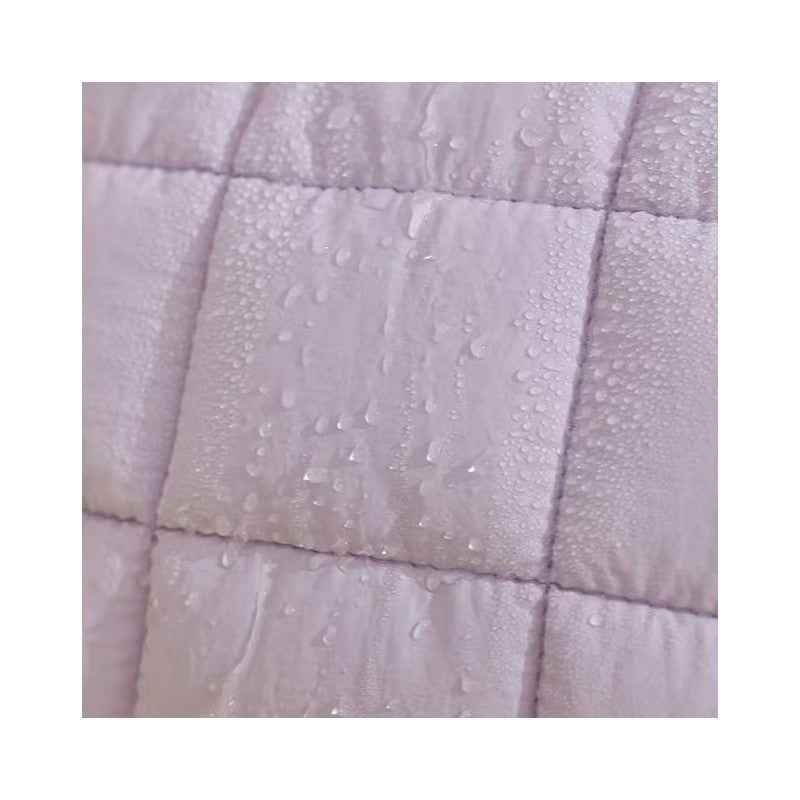 Kosmetyczka damska pikowana kuferek z rączką 21 x 17 x 8 cm KS139FIO