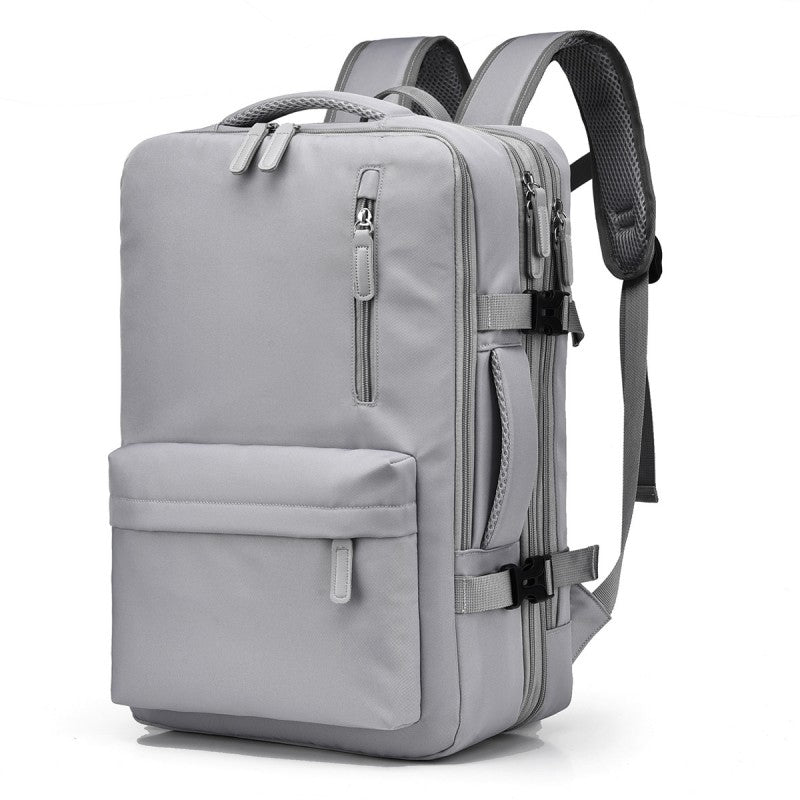 Plecak podróżny, kabinowy do samolotu, wodoodporny z USB, 44x30x16/26cm PL176