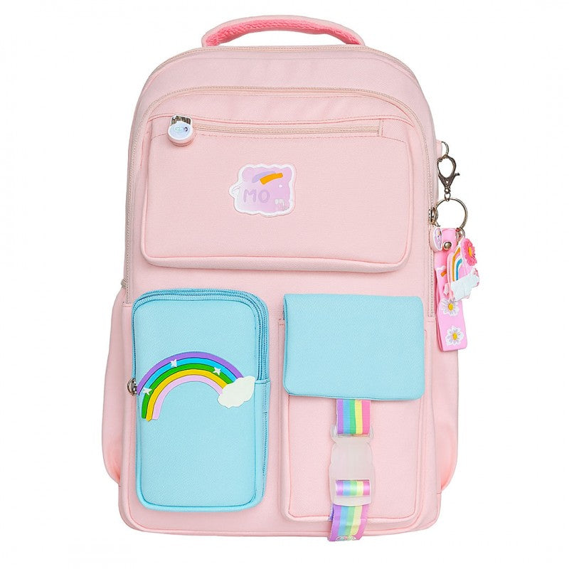 Plecak RAINBOW sweet szkolny uniwersalny kieszonki, odblaski PL160R