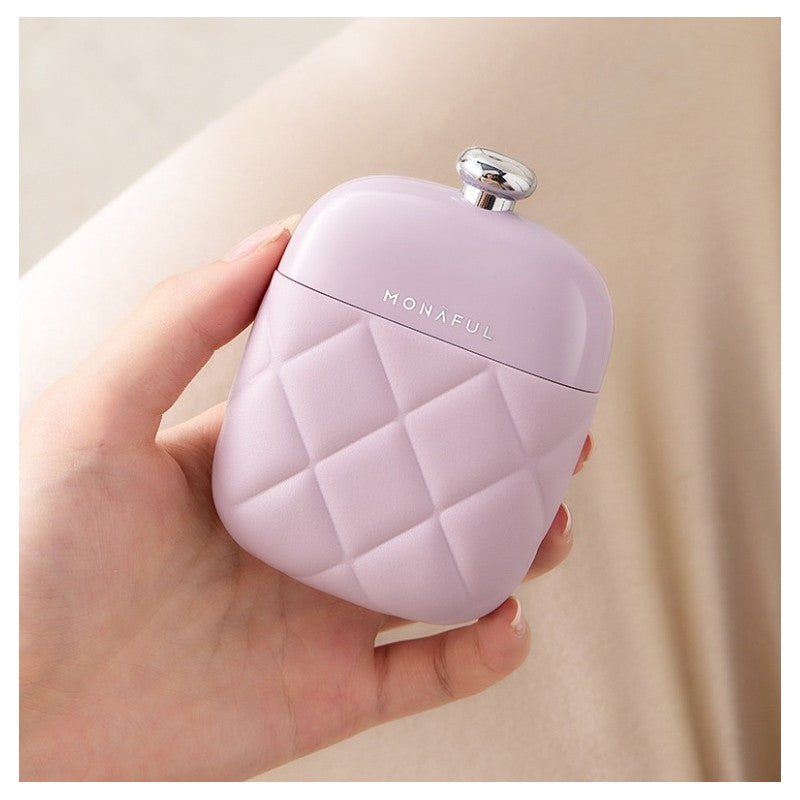 Zestaw akcesoriów etui do paznokci manicure fioletowy 9,5cmx7cm AK10FIO