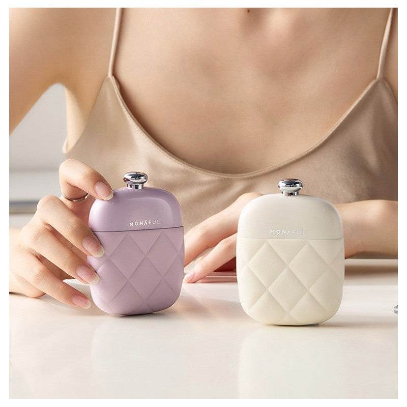 Zestaw akcesoriów etui do paznokci manicure fioletowy 9,5cmx7cm AK10FIO